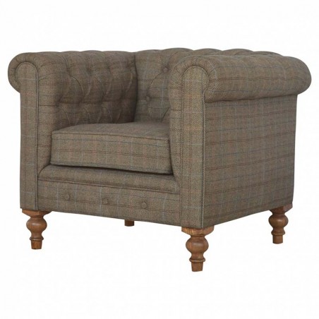 Cappa Chesterfield Armchair Right Angle