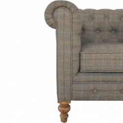Cappa Chesterfield Armchair Front Side
