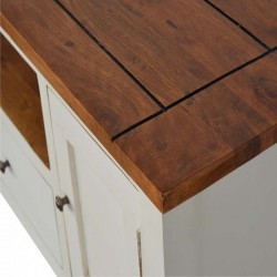 Cappa 2 Toned TV Stand Top Detail