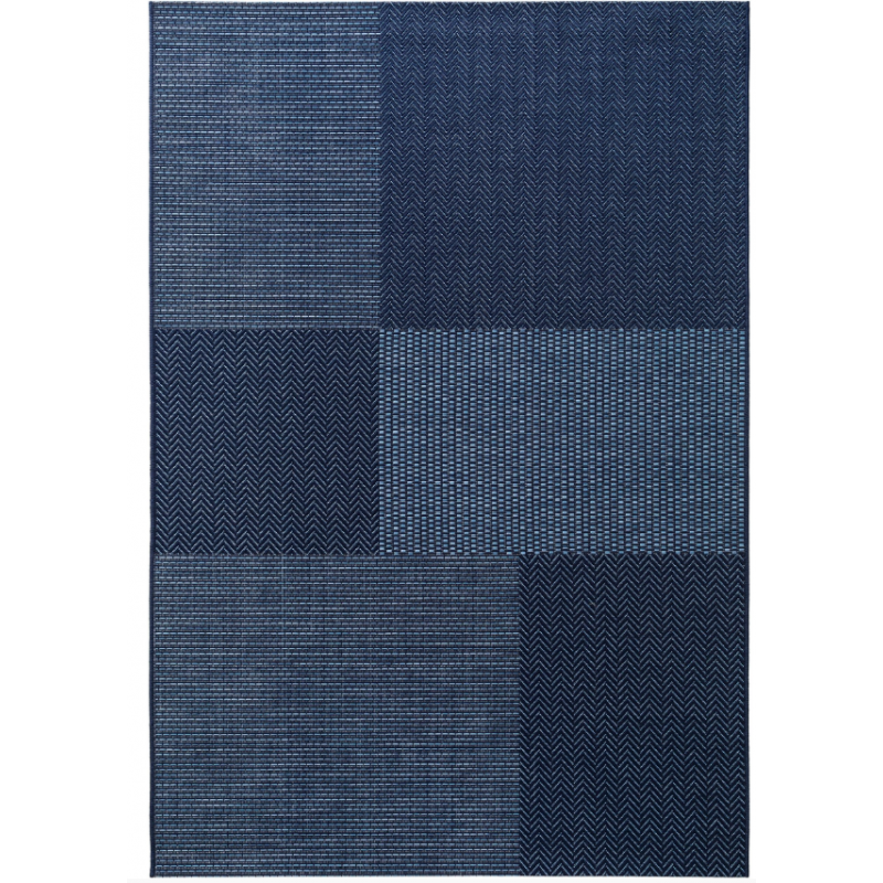An image of Blanes Outdoor Rug - Blue - 290cm x 200cm