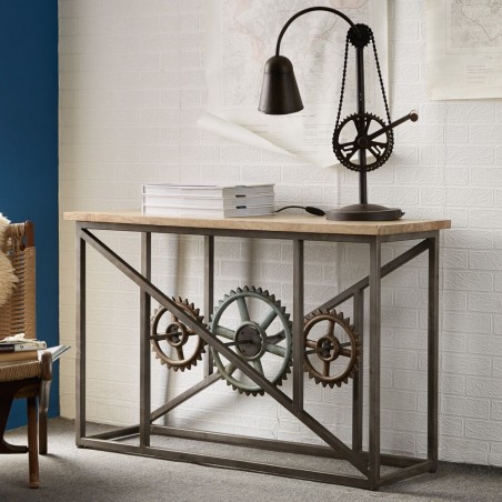 Panna Console Table With Wheels, Mood shot