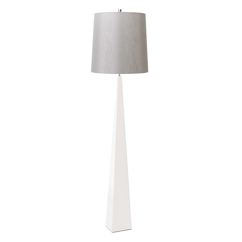 Medford Metal Floor Lamp - White