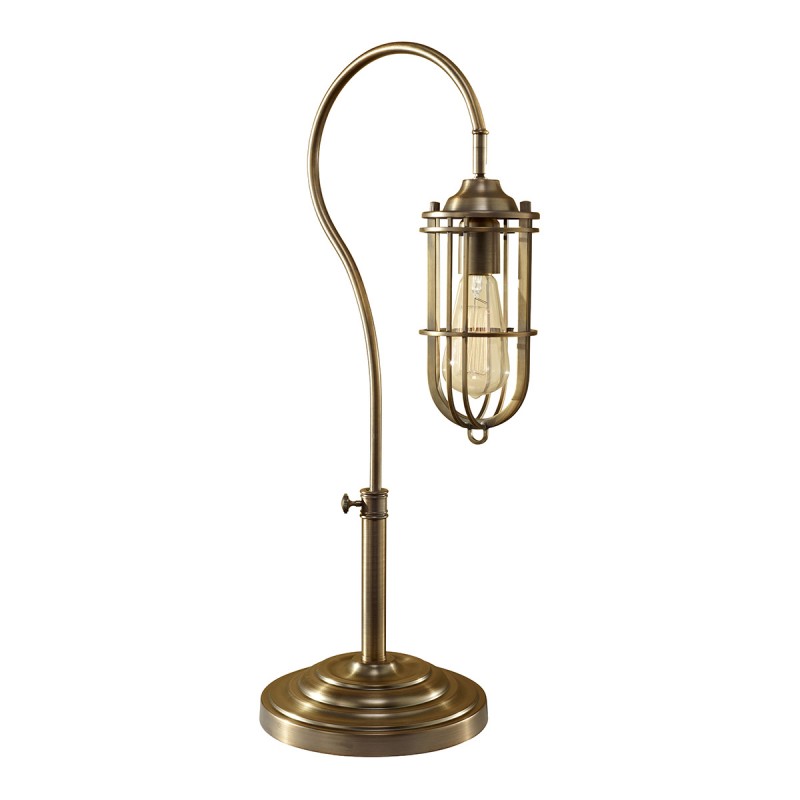 Bronx Urban Brass Table Lamp