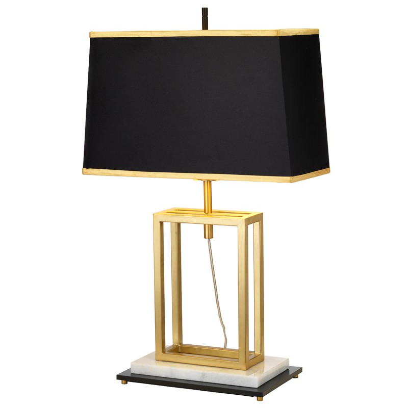 Mendon Modern Rectangular Table Lamp On