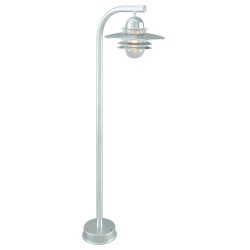 Disen Outdoor Pillar Lantern- Galvanised