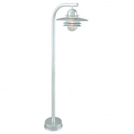 Disen Outdoor Pillar Lantern- Galvanised