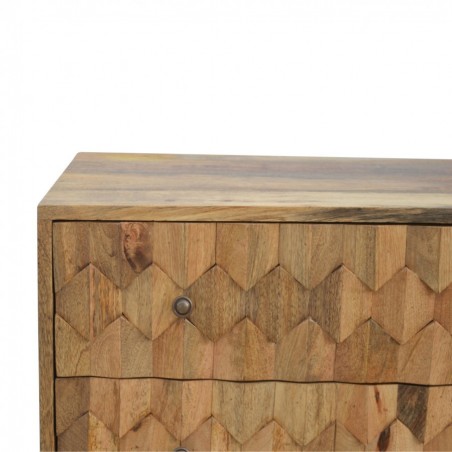 Gatten Chests of Drawers with Pineapple Carved Drawer Front Patten Detail
