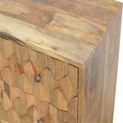 Gatten Chests of Drawers with Pineapple Carved Drawer Front Corner Detail