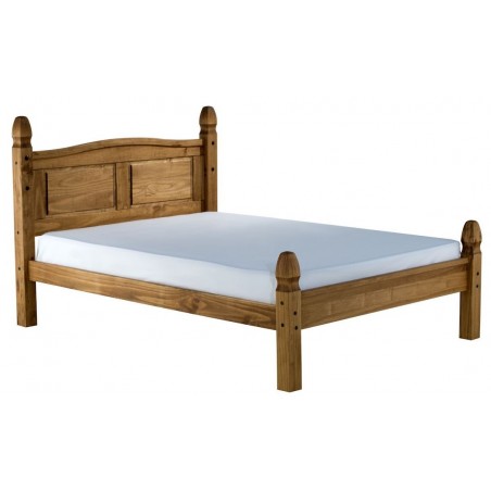 Welton Low End Bed, angle view
