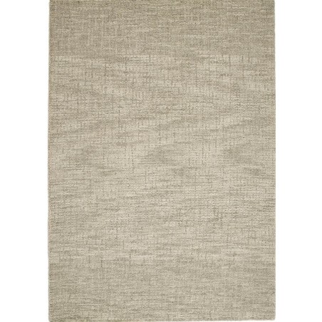 Dolfor Country Tweed Plain Rug - Oyster