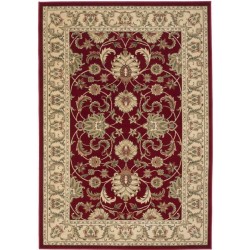 Sumy Patterned Rug - Red