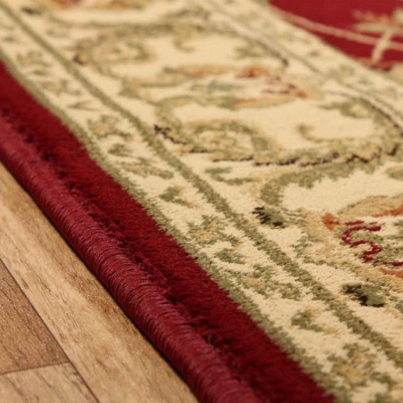 Sumy Patterned Rug - Red Edge Detail