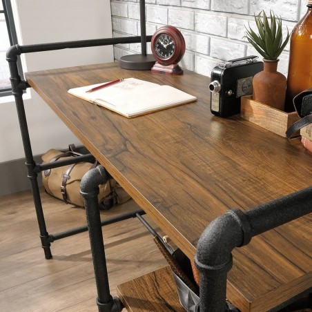 Plumsworth Industrial Style Desk Top Detail