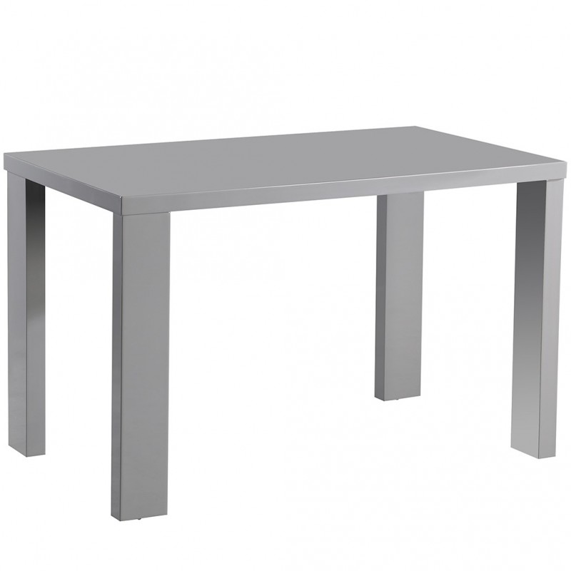 Ascari High Gloss Dining Table - Grey