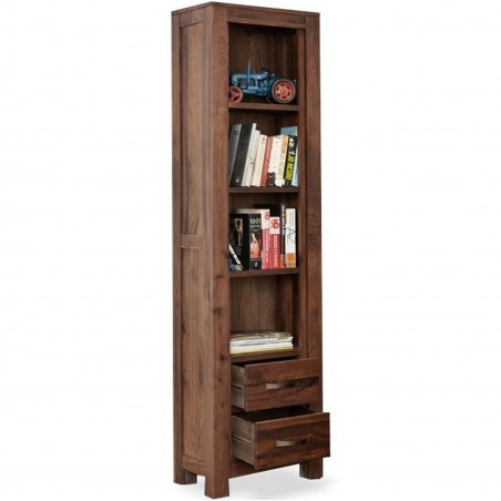 Panaro Tall Walnut Bookcase