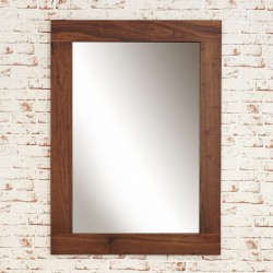 Panaro Medium Walnut Framed Mirror 4