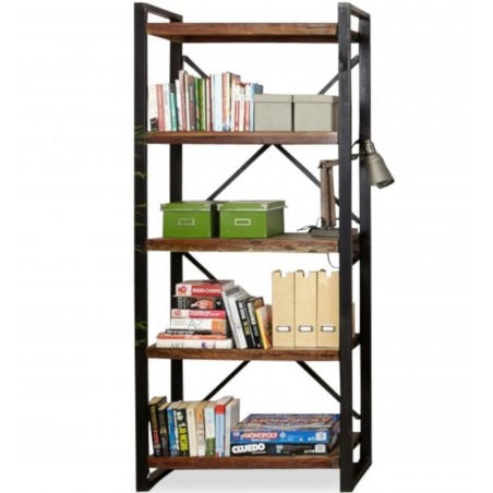 Akola Large Four Shelf Open Bookcase