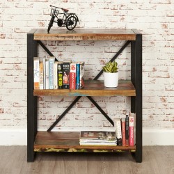 Akola Compact Reclaimed Wood Bookcase