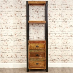 Akola Tall Three Drawer Bookcase