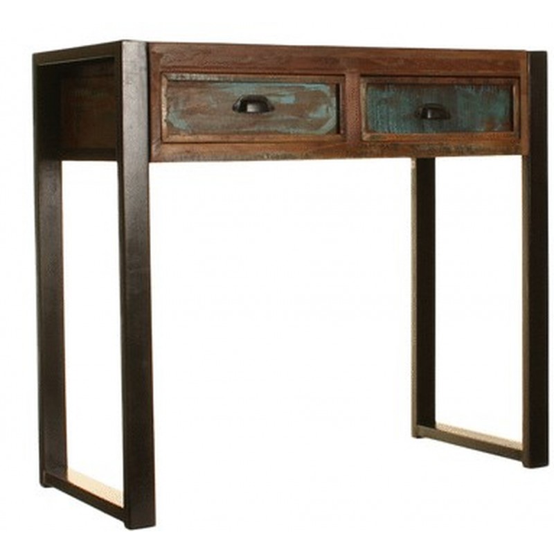An image of Akola Two Drawer Console Table