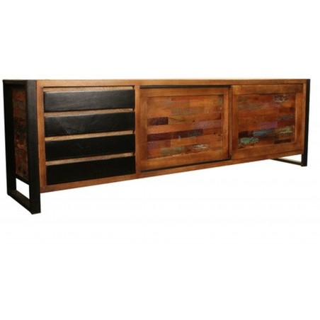 Akola Extra Large Reclaimed Wood Sideboard