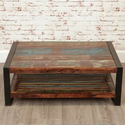 Akola Rectangular Reclaimed Timber Coffee Table