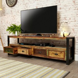 Akola Four Drawer Wooden TV Unit