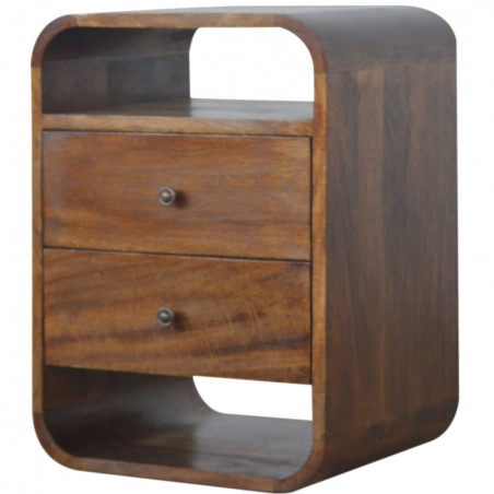 Chester Curved Edge Bedside Unit