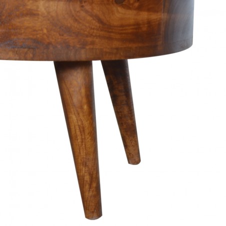Chester Rounded  Coffee Table - Leg Detail