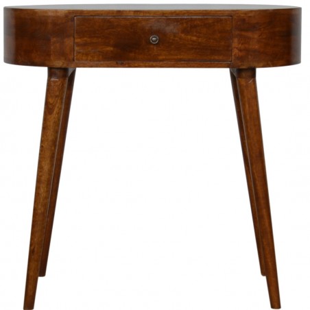 Small Rounded Console Table - Front View