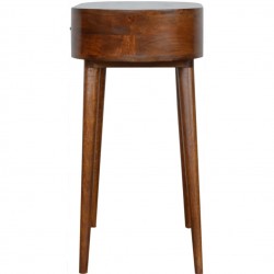 Small Rounded Console Table - Side View