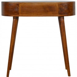 Small Rounded Console Table - Rear View