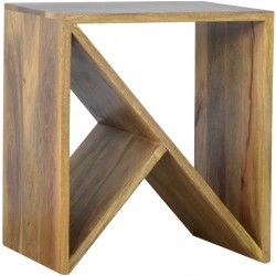 District Geometric Library Side Table