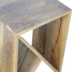 District Geometric Library Side Table - Top detail