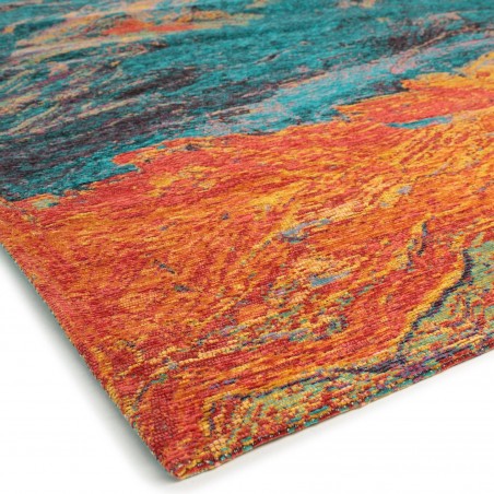 Mila Abstract Rug, Pile Detail