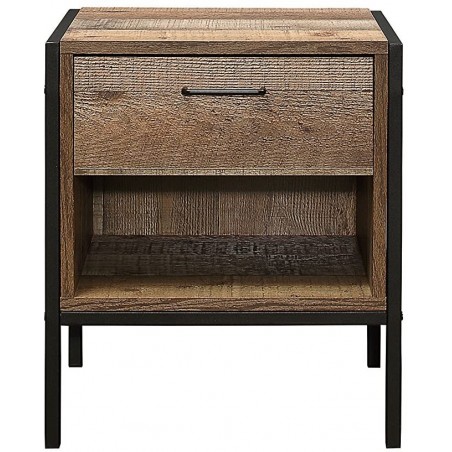 Camden Urban 1 Drawer Bedside Cabinet Front View