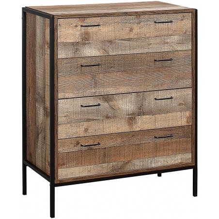 Camden Urban 4 Drawer Chest angle view