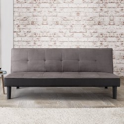 Harley Sofa Bed - Grey Front View