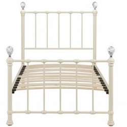 Jess Vintage Style Single Bed Front View
