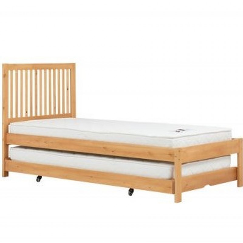 An image of Buxton Bed with Trundle - Natural Pine