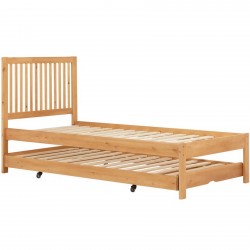 Buxton Bed with Trundle - Pine without mattress