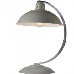 Mineola Retro Coloured Desk Lamp Grey
