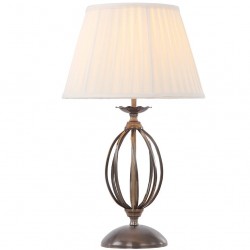 Bardsey Scrolls and Twist Table Lamp - Brass