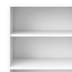 Prima Bookcase White Shelf Detail