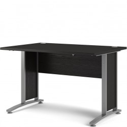 Modern Office Desk 120cm Top Black /grey