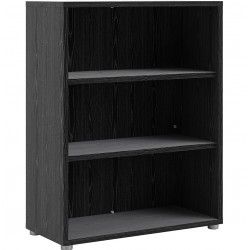 Prima Bookcase 2 Shelves - Black