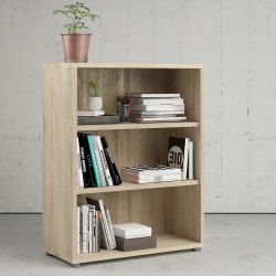 Prima Bookcase 2 Shelves - Oak Mood Shot