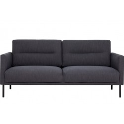 Kempsey 2.5 Seater Sofa in anthracite, black legs