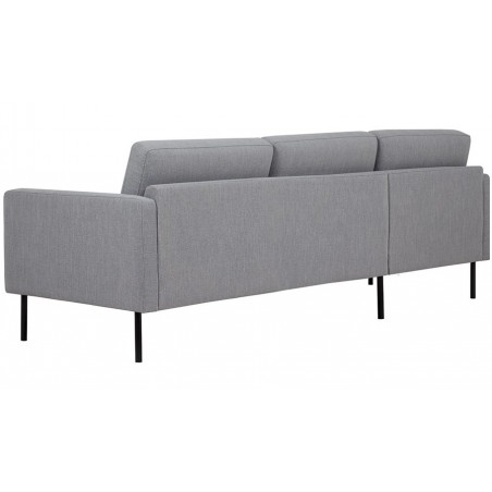 Grey sofa, rear angle view