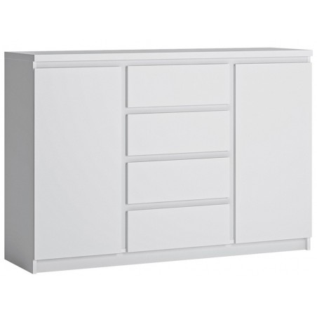 Fribo Two Door Four Drawer Sideboard - White